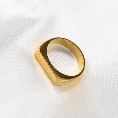The Frame Signet — Gold-tone product photo